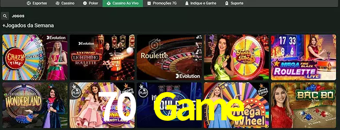 70 Game bet
