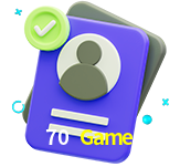 Tornar-se um membro do 70 Game é muito simples