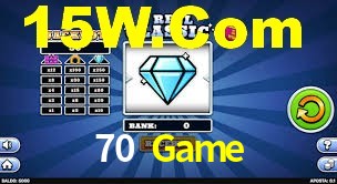 Cashback e recargas na 70 Game