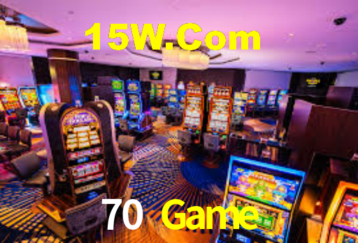 Sinta a adrenalina dos jogos de cassino com 70 Game